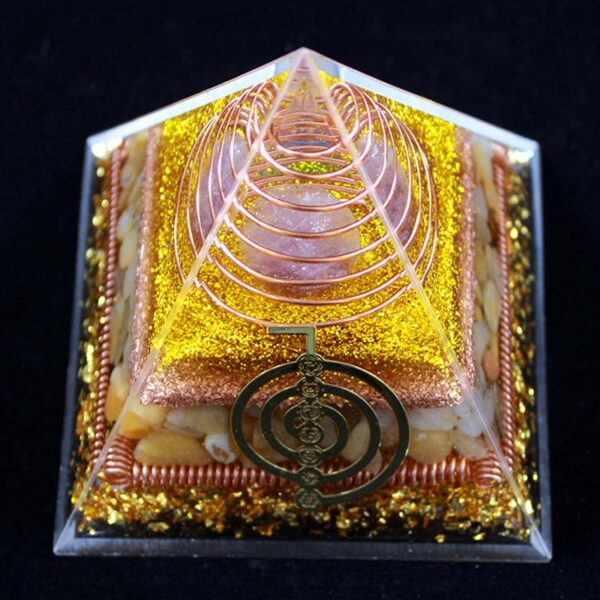 Pyramid Orgonite Reiki Cho Ku Rei - Imagem 3
