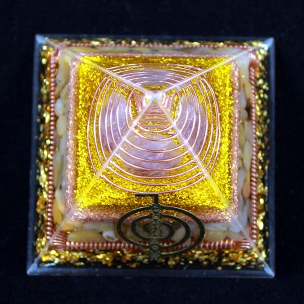 Pyramid Orgonite Reiki Cho Ku Rei - Imagem 4