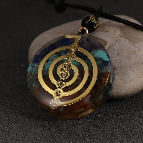 Reiki Amulet - Orgonite 7 Chakras
