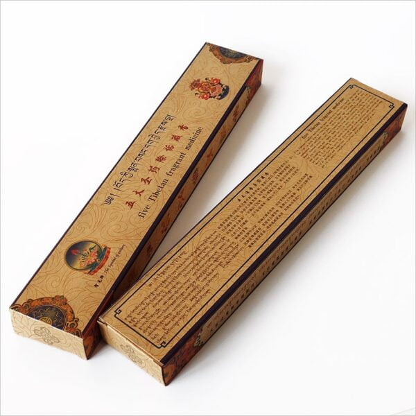 Tibetan Ancestral Incense 5 Fragrances - Imagem 3
