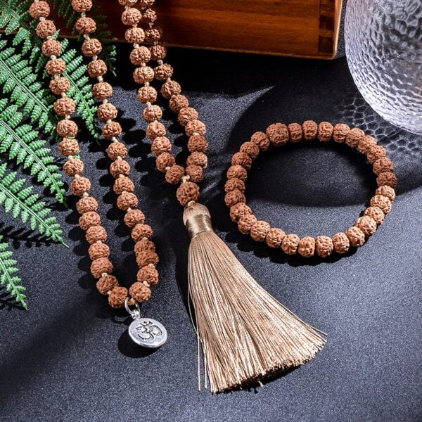 Japamala and Bracelet - Shiva Rudraksha - Imagem 3