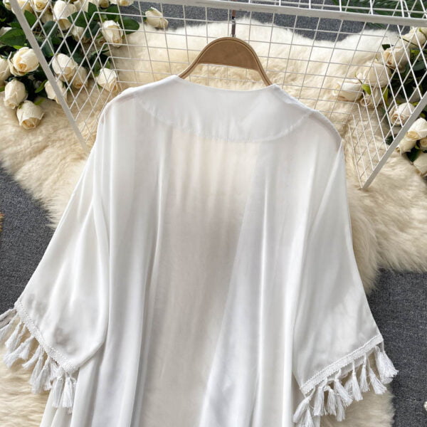 Boho Chic Kimono with Ethnic Detail - Imagem 3