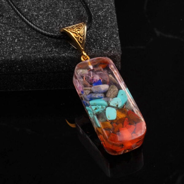 Organite Harmony 7 Chakras Amulet - Imagem 2