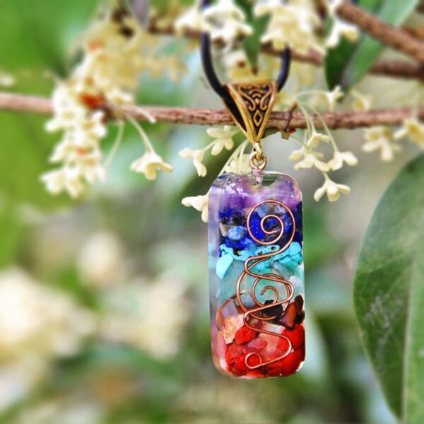 Organite Harmony 7 Chakras Amulet - Imagem 4