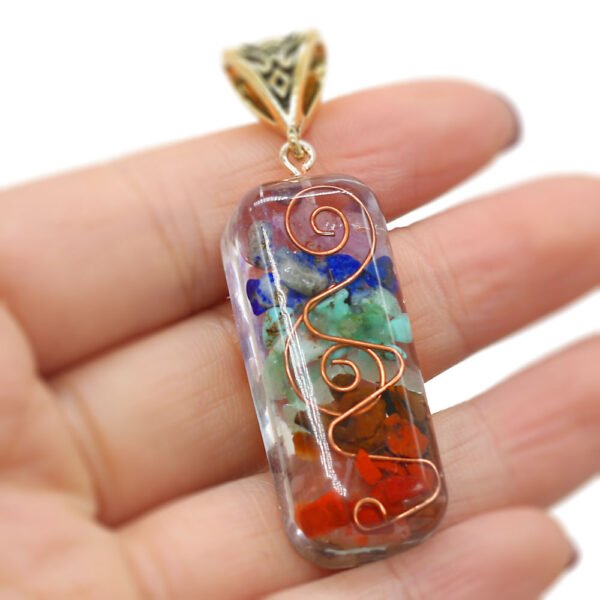 Organite Harmony 7 Chakras Amulet - Imagem 6