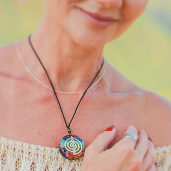 Reiki Amulet - Orgonite 7 Chakras - Imagem 5